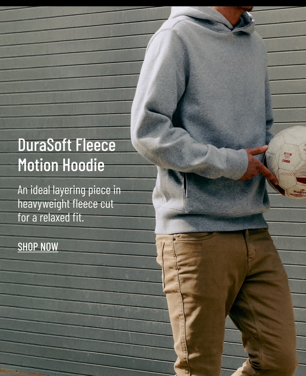 DuraSoft Fleece Motion Hoodie