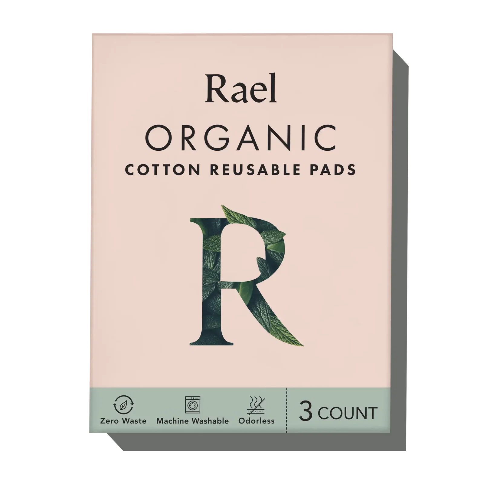 Image of Organic Cotton Reusable Menstrual Pads - 3 Count