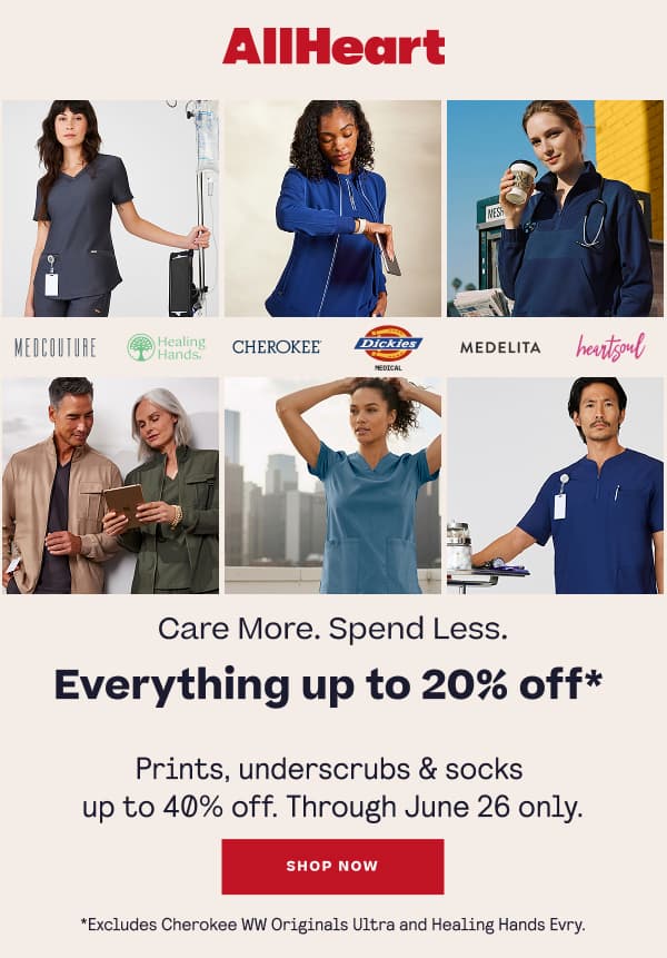 EVERYTHING UP TO 20% OFF