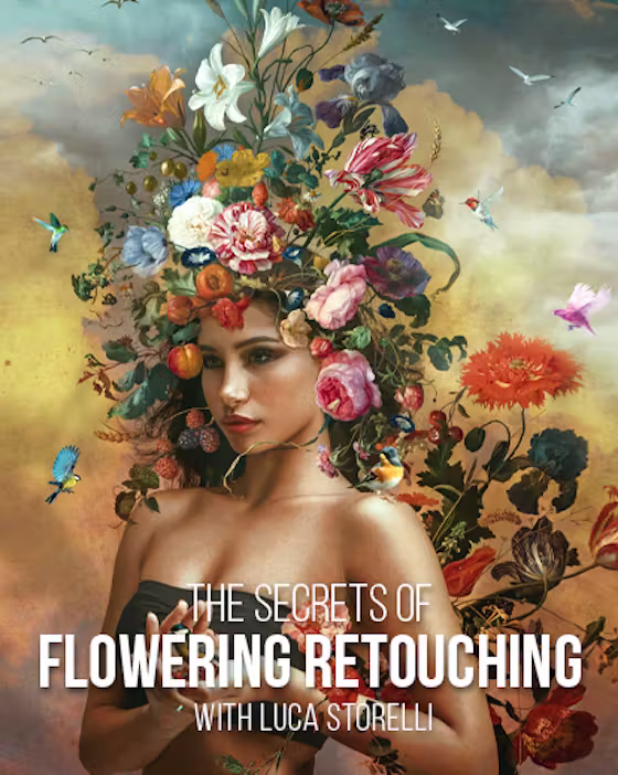 flower retouching course