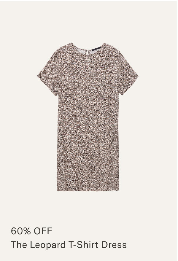 Leopard T-Shirt Dress
