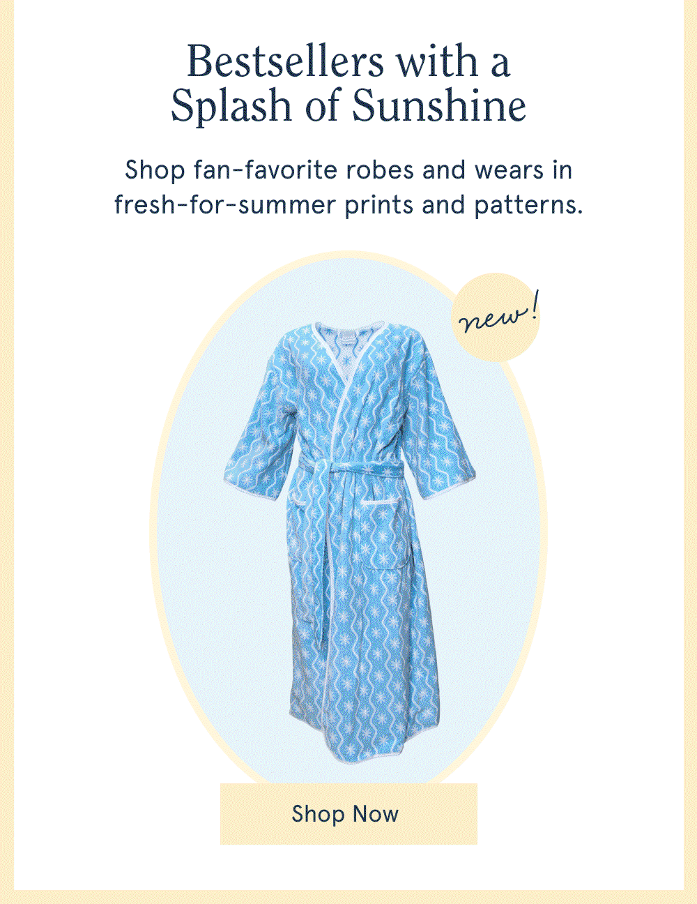 Bestsellers with a splash of sunshine