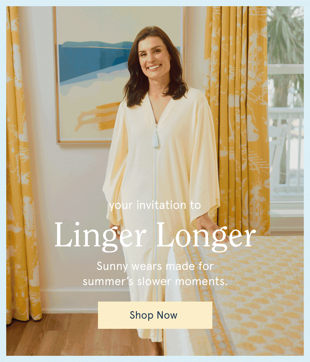 Your invitation to Linger Longer