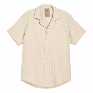 Camp Collar Waffle Shirt