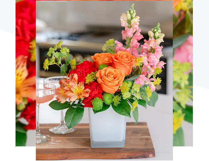 Teleflora's Citrus Sunset Bouquet