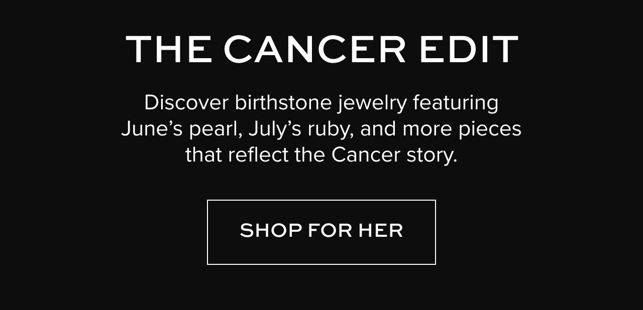 The Gemini Edit: Discover birthstone jewelry featuring May’s emerald, June’s pearl, and more pieces that reflect the Gemini story. Shop for her.