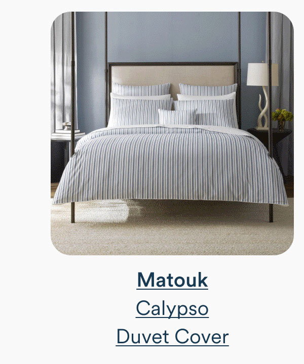Matouk Calypso Duvet Cover