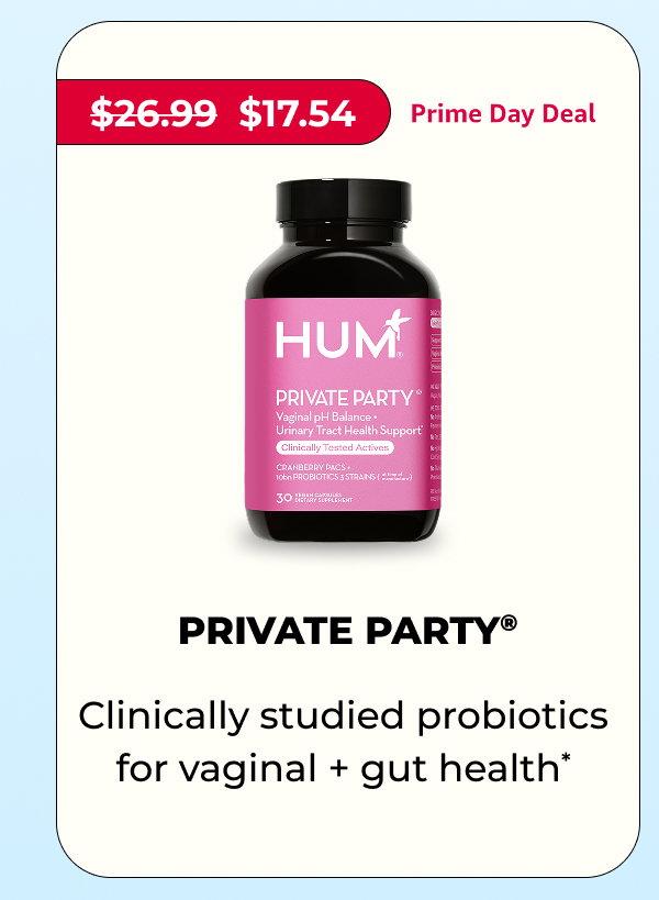 HUM Nutrition up to 35% off Prime Day Sale - Private Party