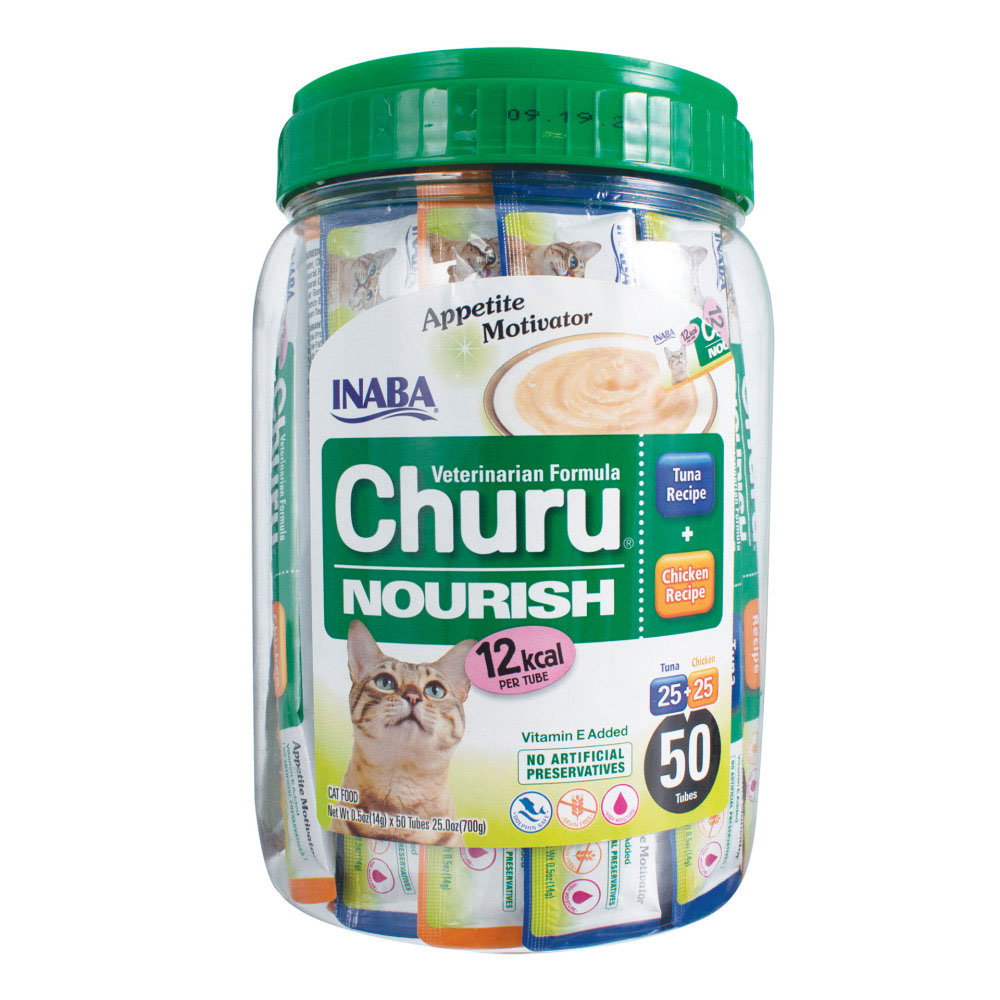Image of INABA Veterinarian Formula Churu Nourish Tuna & Chicken 0.5oz, 50 count