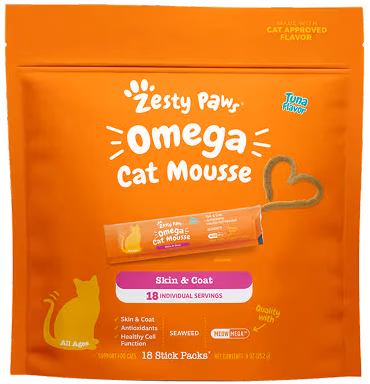 Zesty Paws Omega Cat Mousse
