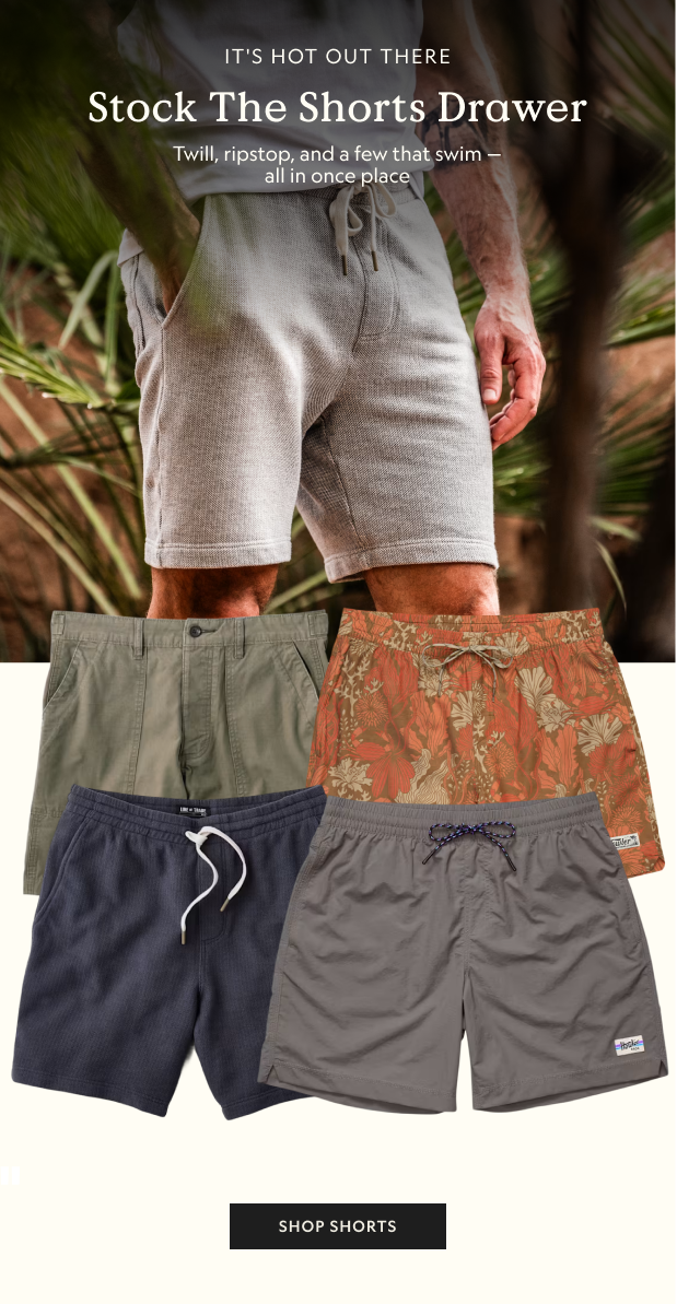 STOCK THE SHORTS DRAWER