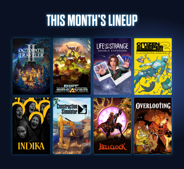 This month's lineup!