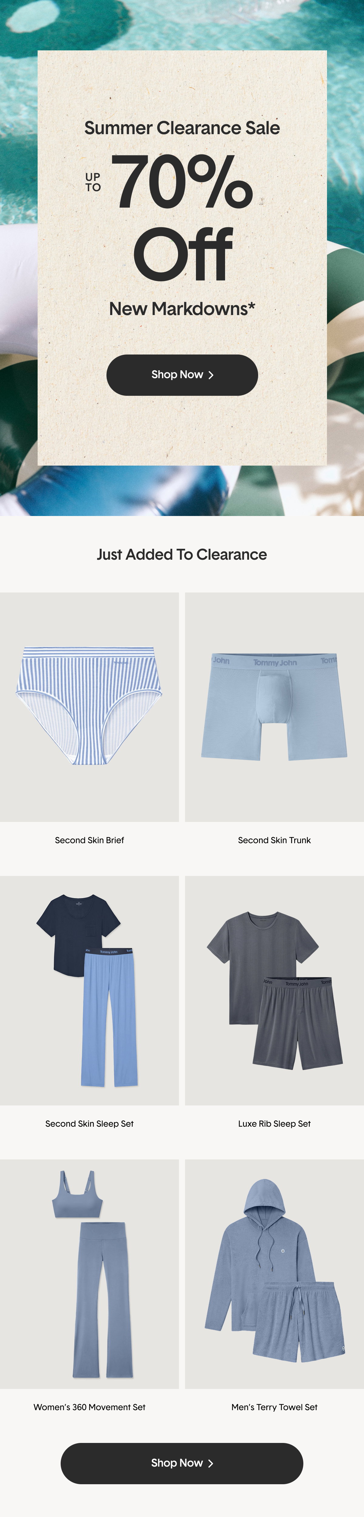 Summer Clearance Sale: New Markdowns* Up To 70% Off New Markdowns* No code required. | Shop Now >