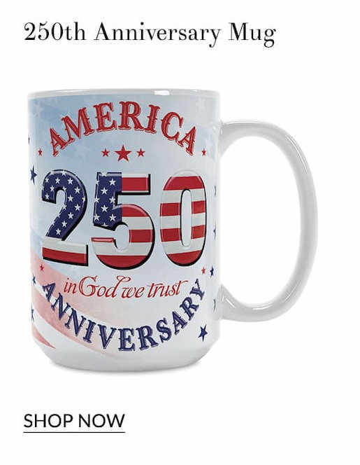 250th Anniversary Mug