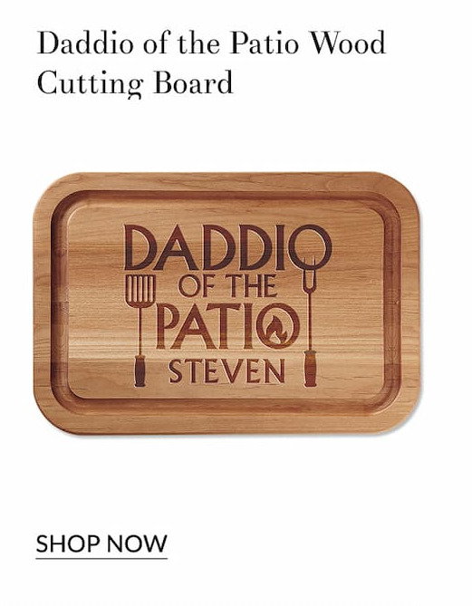 Daddio of the Patio Wood Cutting Board