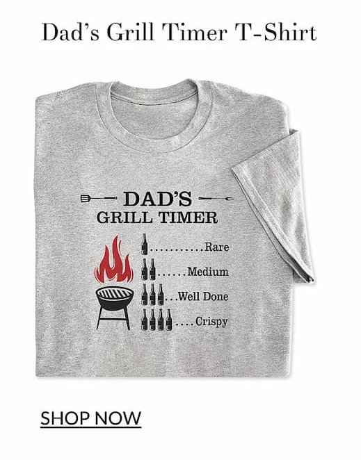 Dad's Grill Timer T-Shirt
