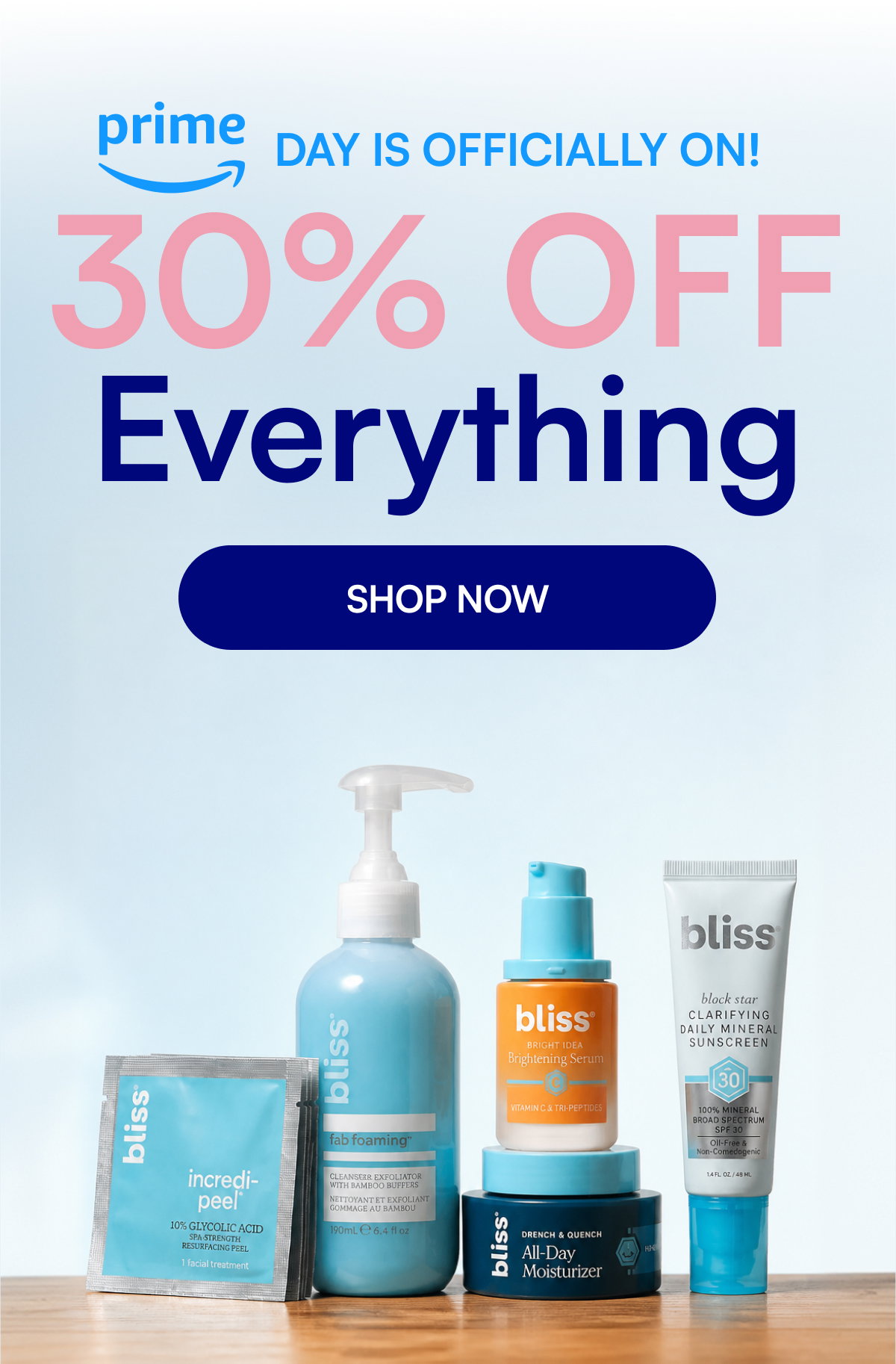 Day is Officially On! 30% OFF Everything SHOP NOW