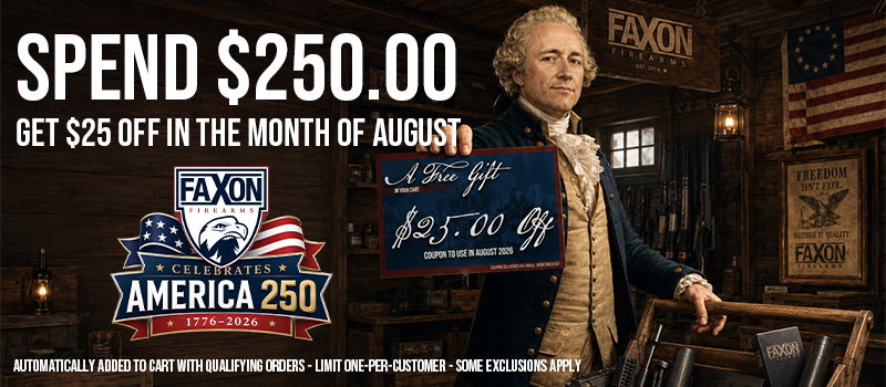SPEND $250 GET $25 OFF IN THE MONTH OF AUGUST