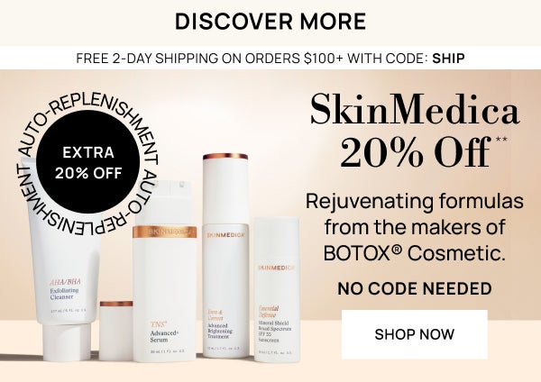 20% off SkinMedica