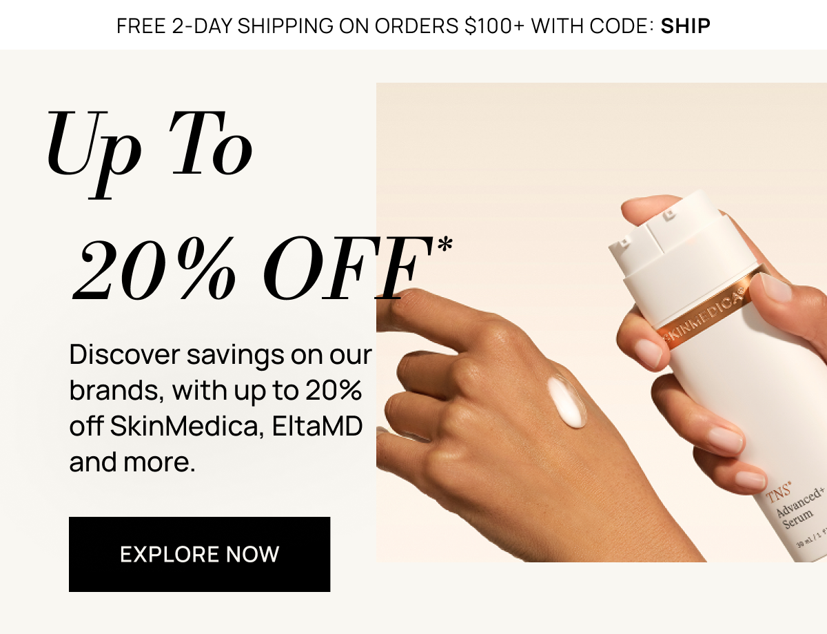 Up to 20% off