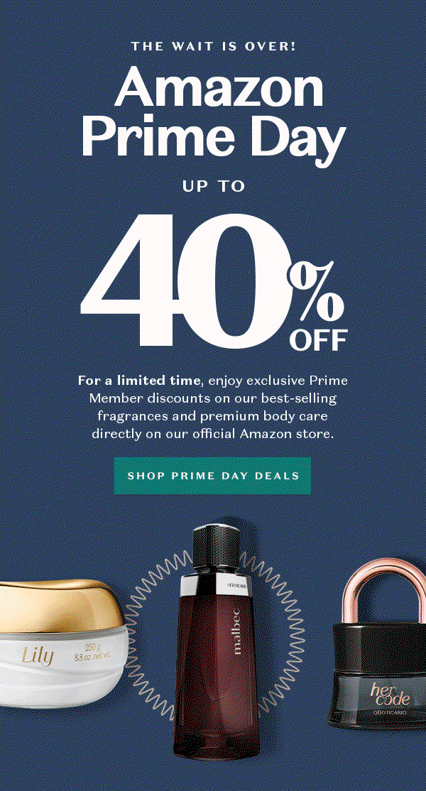 The Wait is over: Amazon Prime Day up to 40% OFF