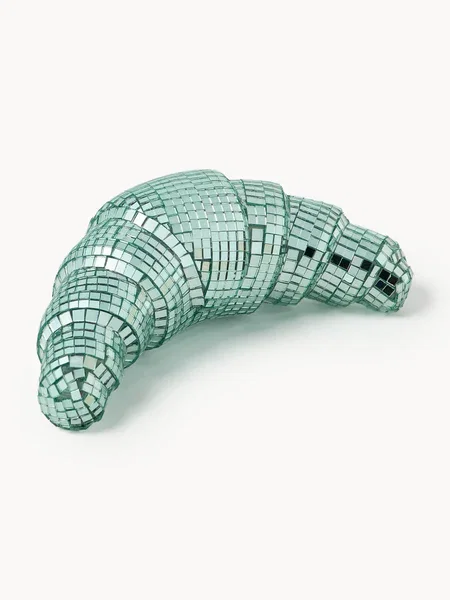 Glinsterend decoratief object Disco Croissant