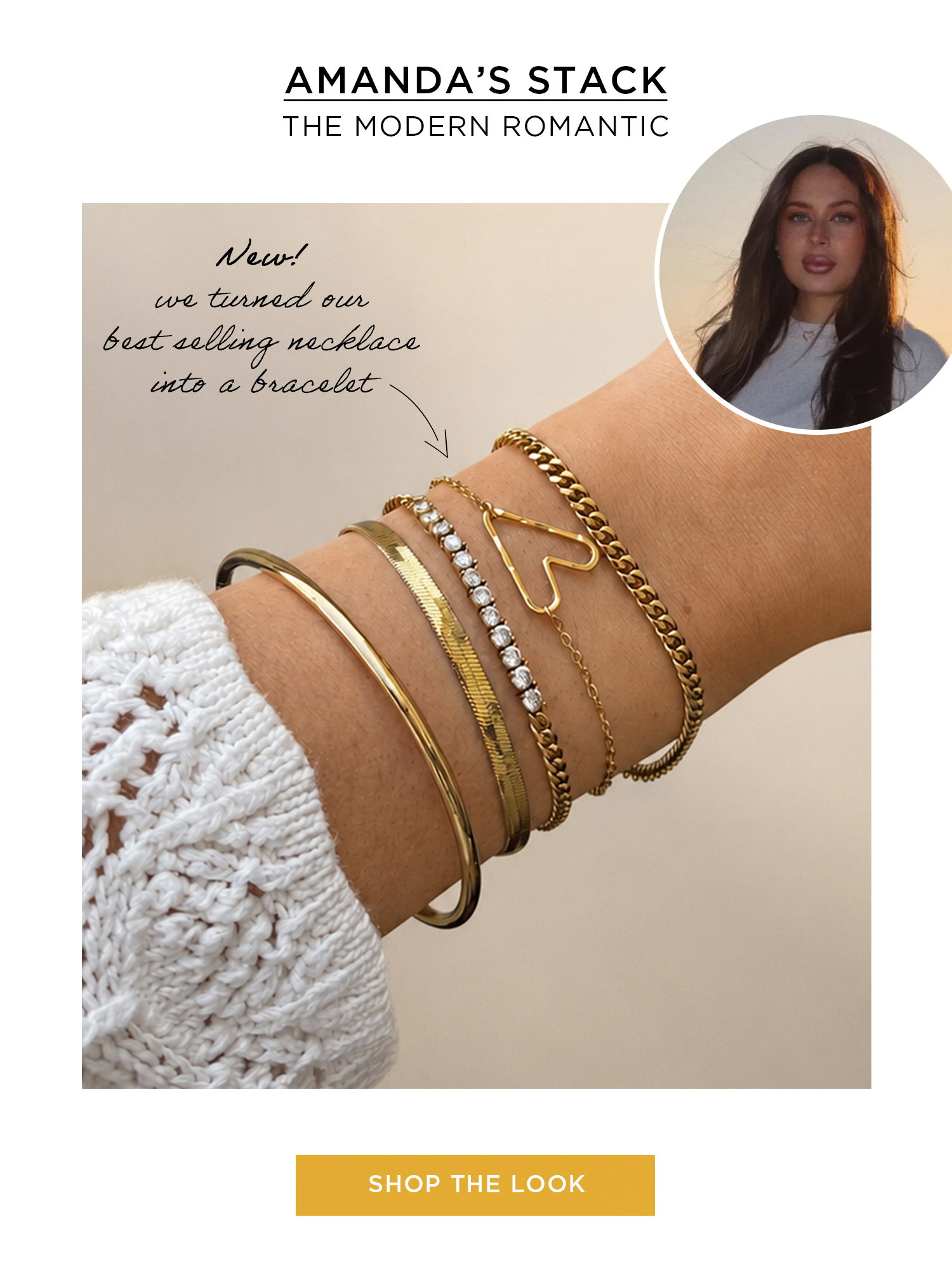 AMANDA'S STACK THE MODERN ROMANTIC SHOP THE LOOK