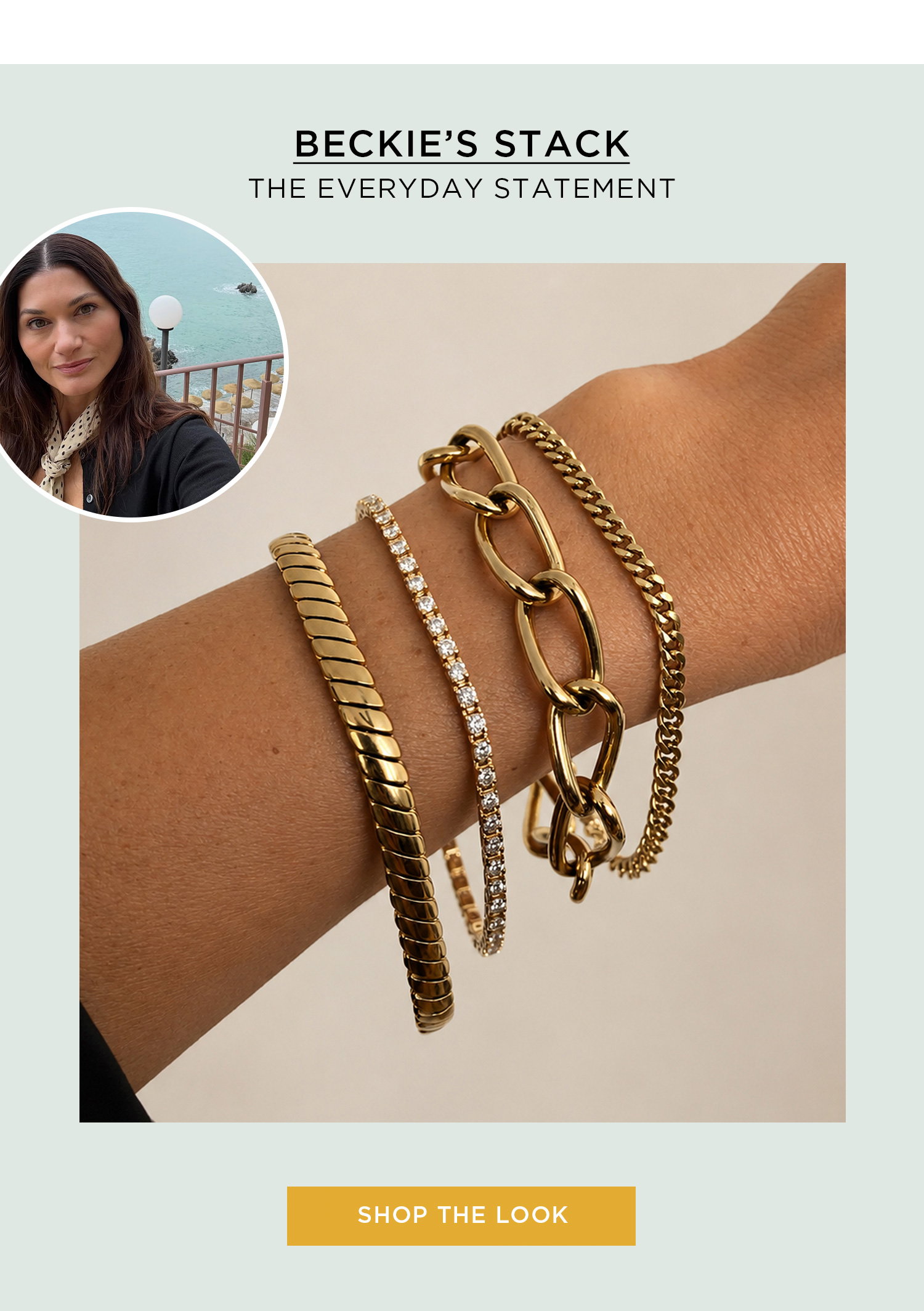 BECKIE'S STACK THE EVERYDAY STATEMENT SHOP THE LOOK