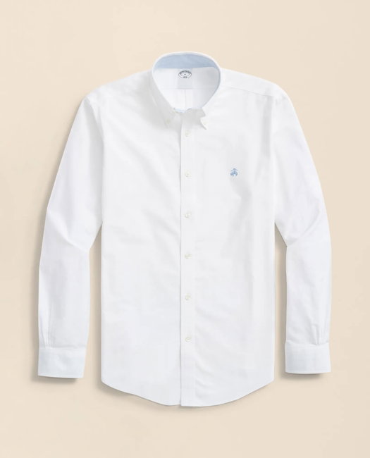 Image of Stretch Non-Iron Oxford Button-Down