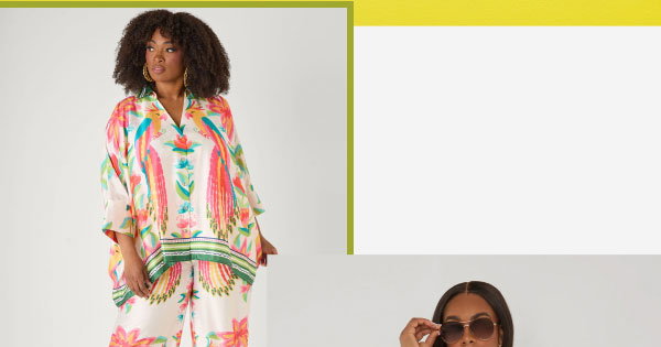 Parrot Print Satin Shirt