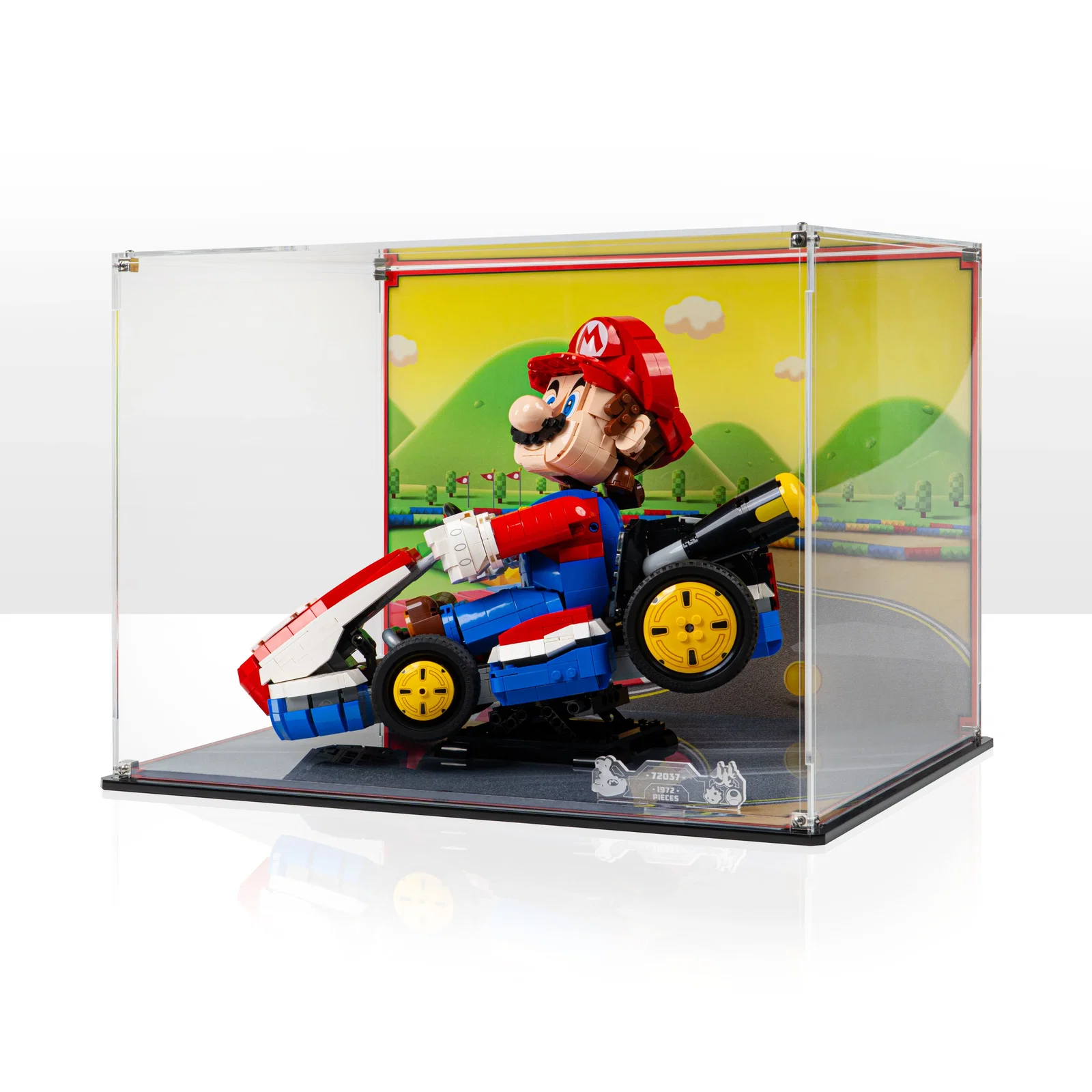 Image of Display Case for LEGO® Mario Kart™ Mario & Standard Kart (72037)