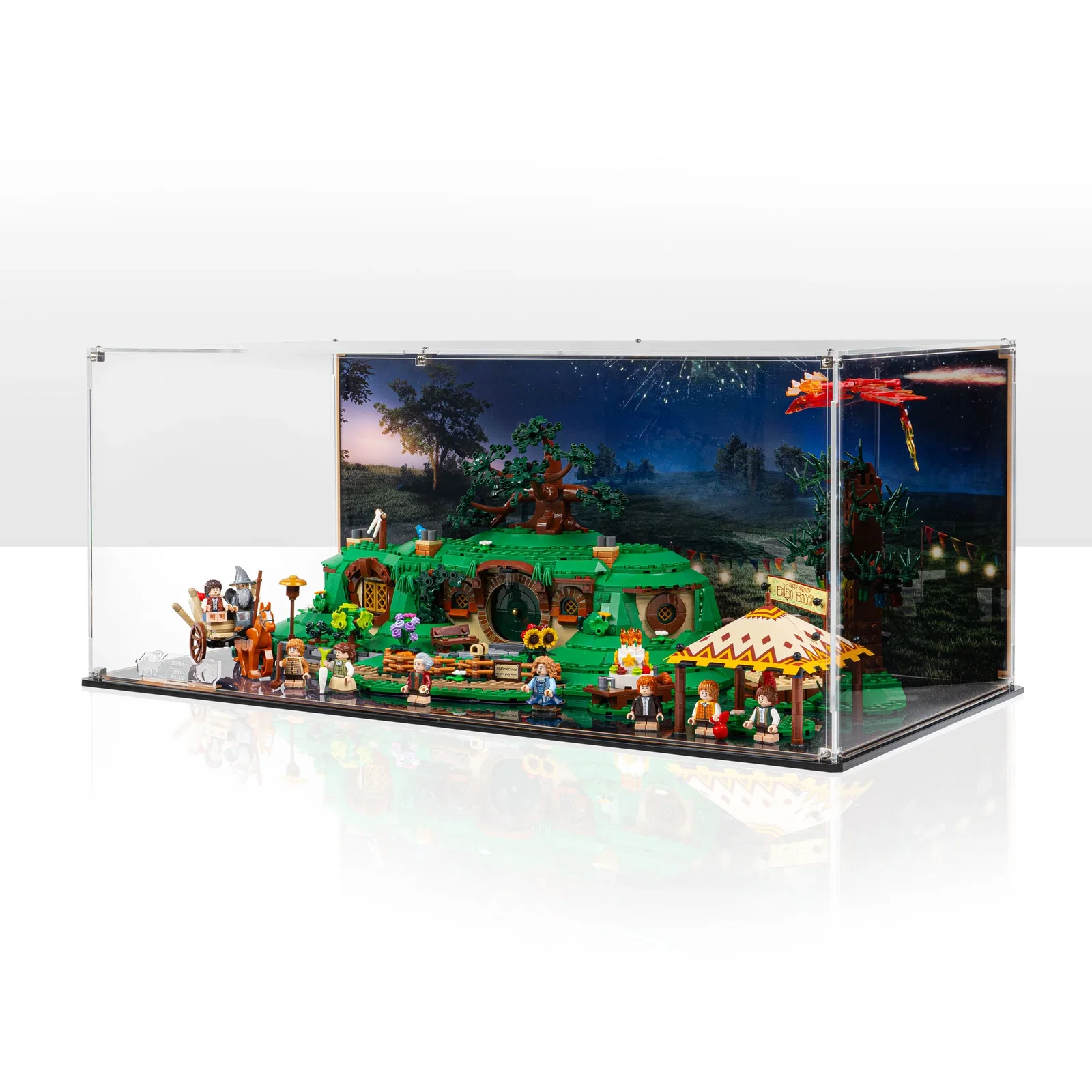Image of Display Case for LEGO® Icons: Lord of the Rings The Shire™ (10354)