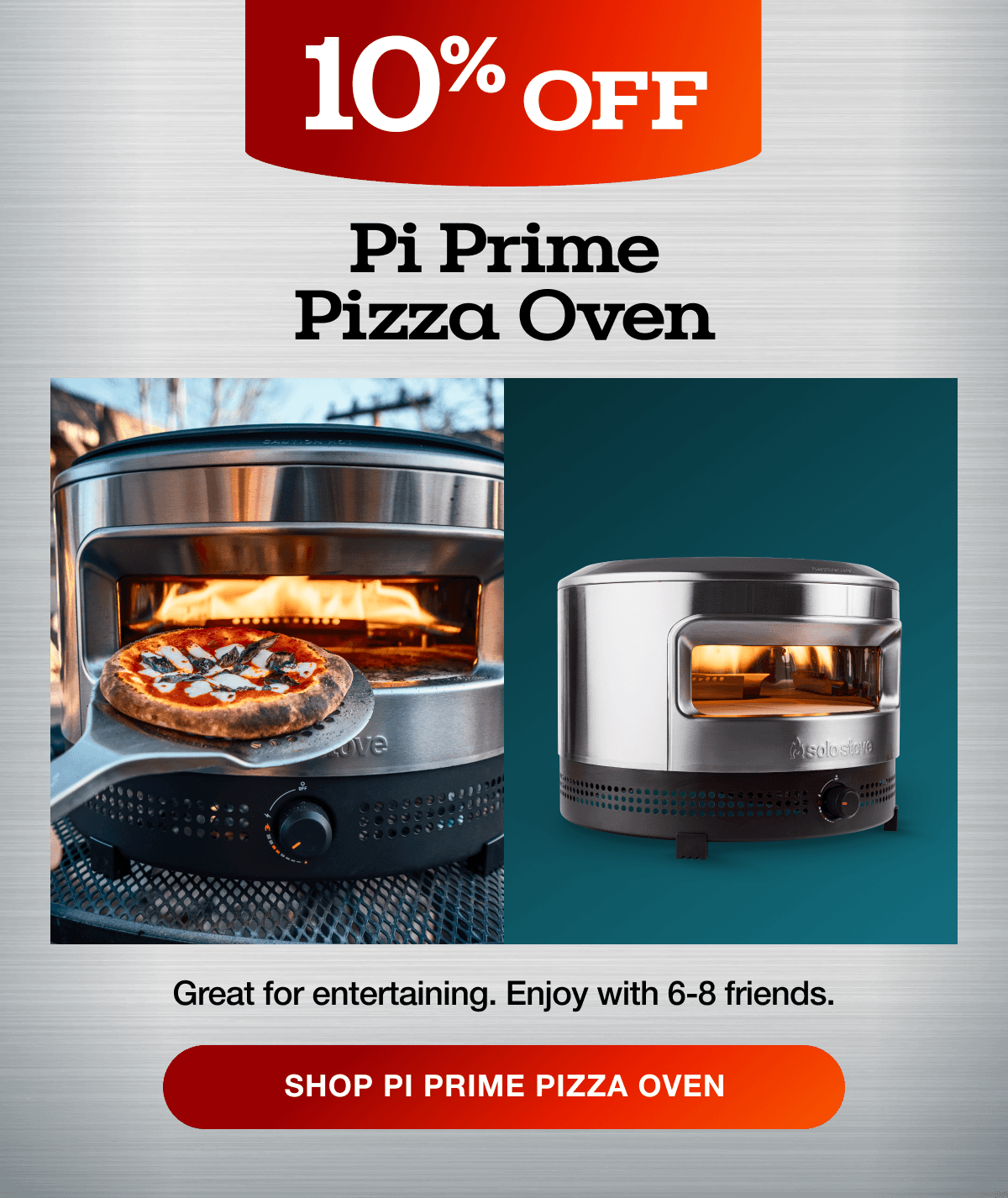Pi Prime Pizza Oven