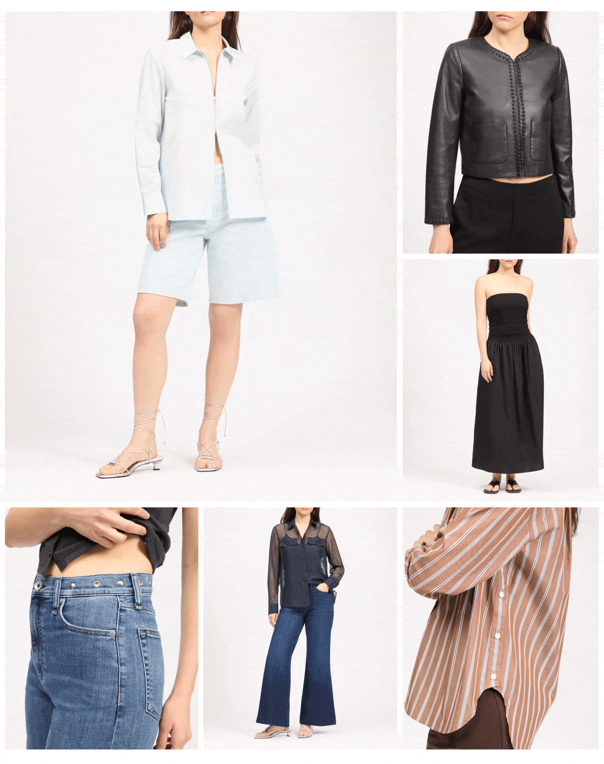 More than 225 styles, including linen sets and suede jackets, were just added to the Warehouse Sale