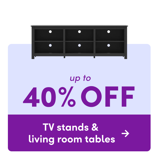 TV stand & living room table deals