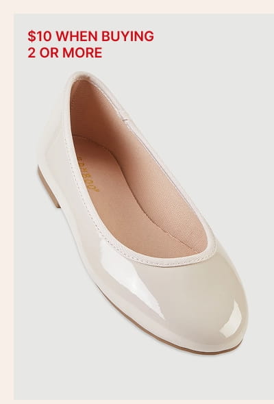 Shop Almond Toe Ballerina Flats
