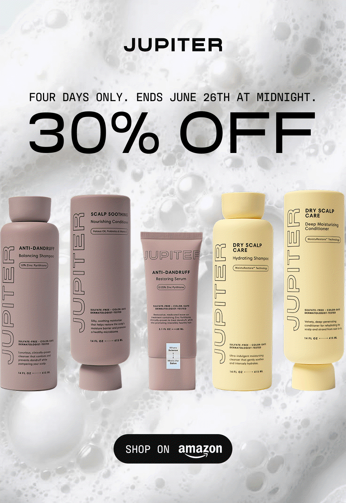 Four days only. Ends June 26th at midnight.