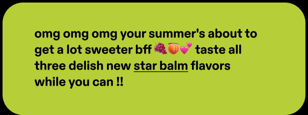 omg omg omg if you have a sweet tooth your summer’s about to get way more fun bff