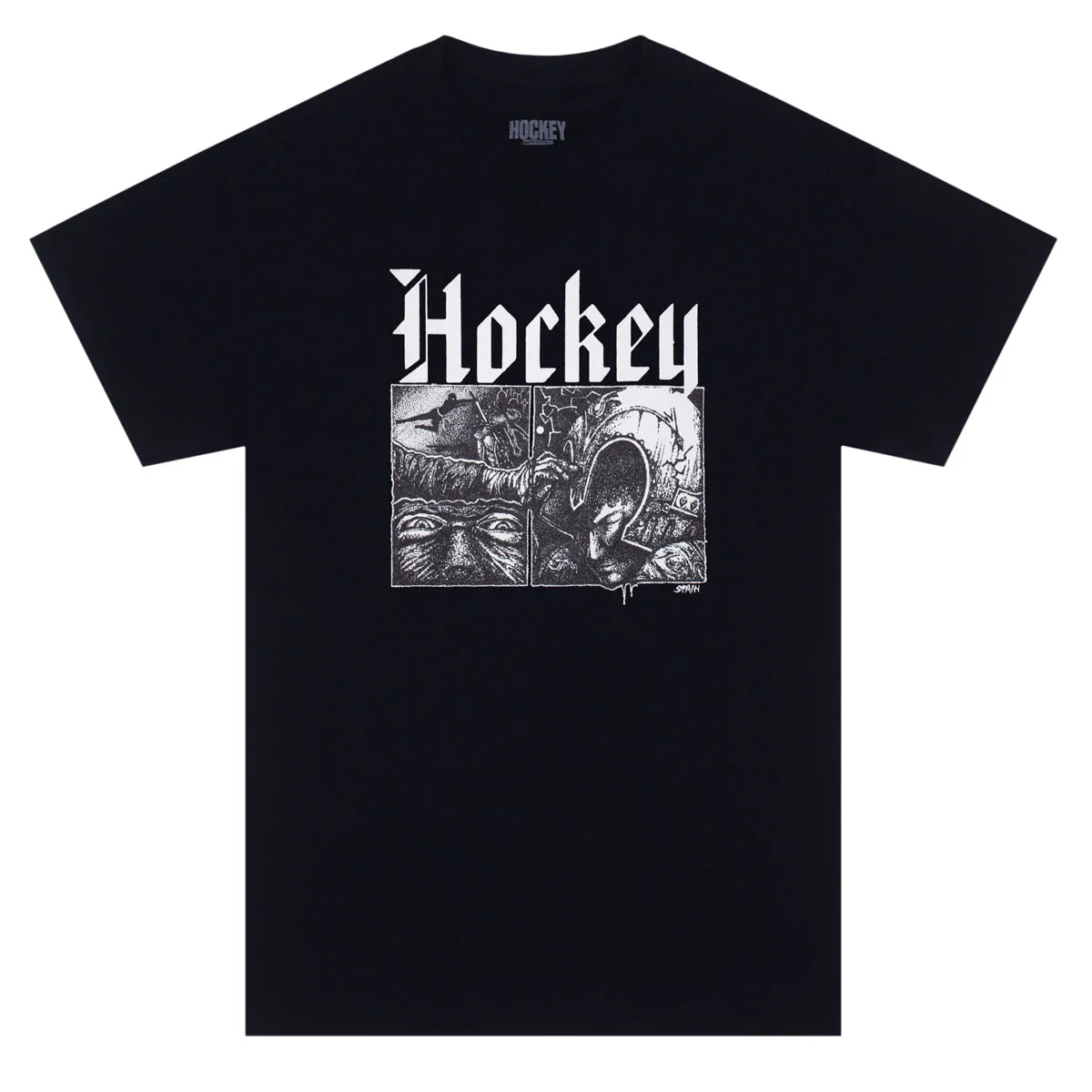 Image of Hockey Middle Earth T-Shirt - Black