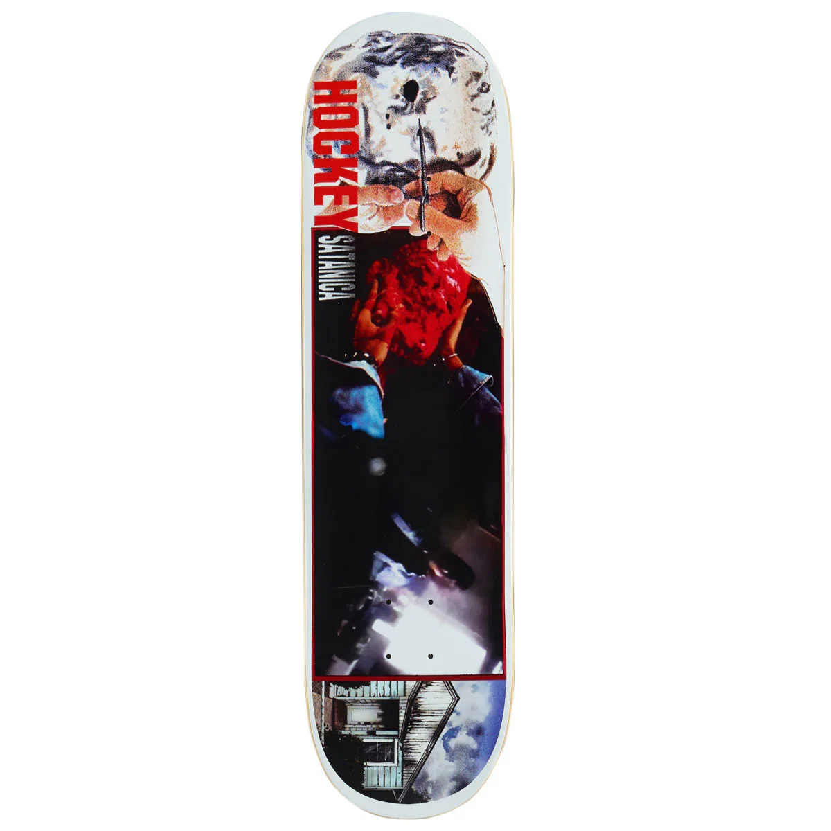 Image of Hockey Satanica Andrew Allen Shape 1 Skateboard Deck - 8.50"