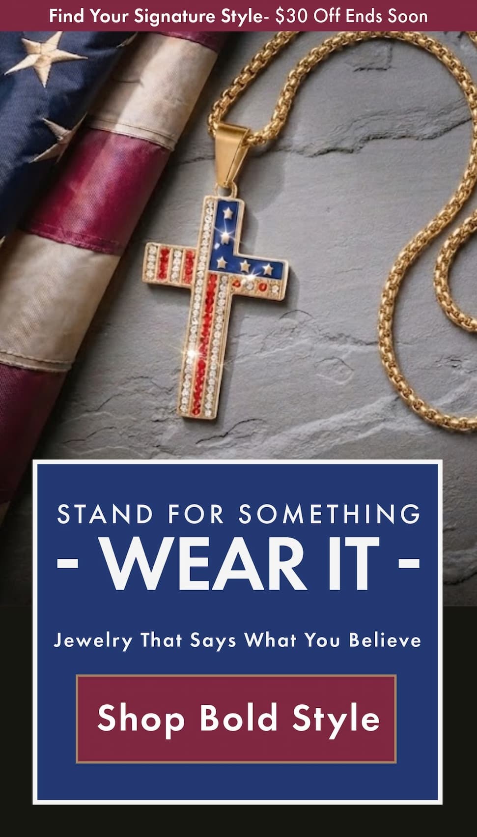 Stand For Something - Wear It - $30 Off Ends Soon
