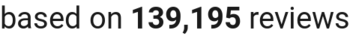 number of reviews