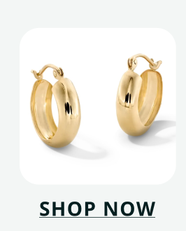 Model with gold huggies, studs & septum hoop. Ear stacks, under $350. Click here to build your stack