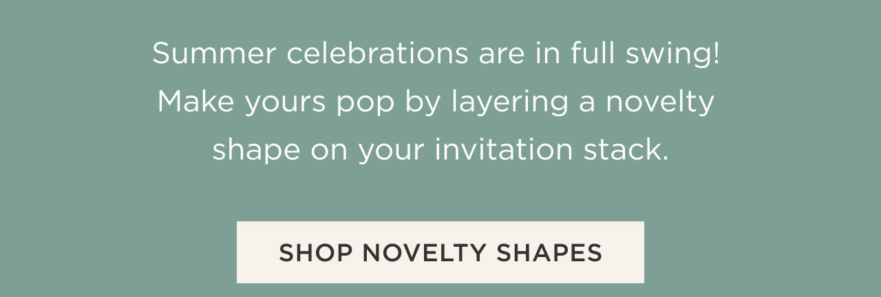 Shop Novelty Shapes