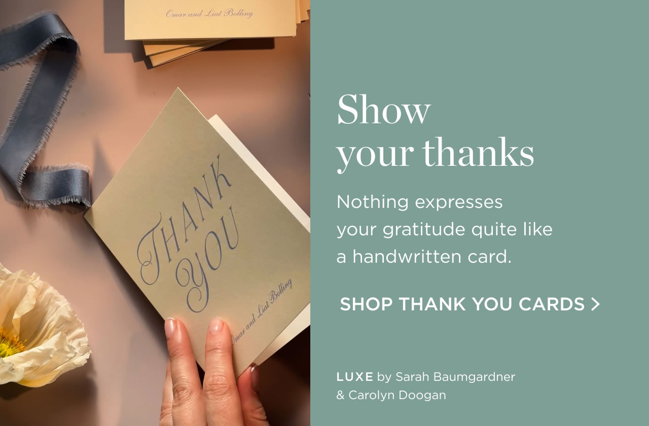 Shop Thank You Cards