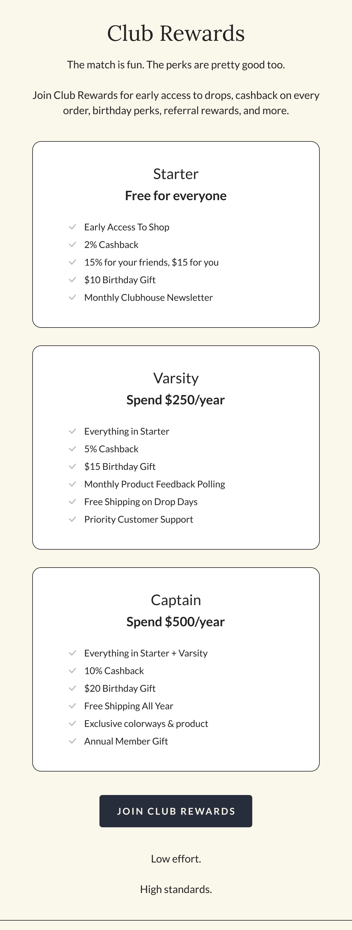 membership