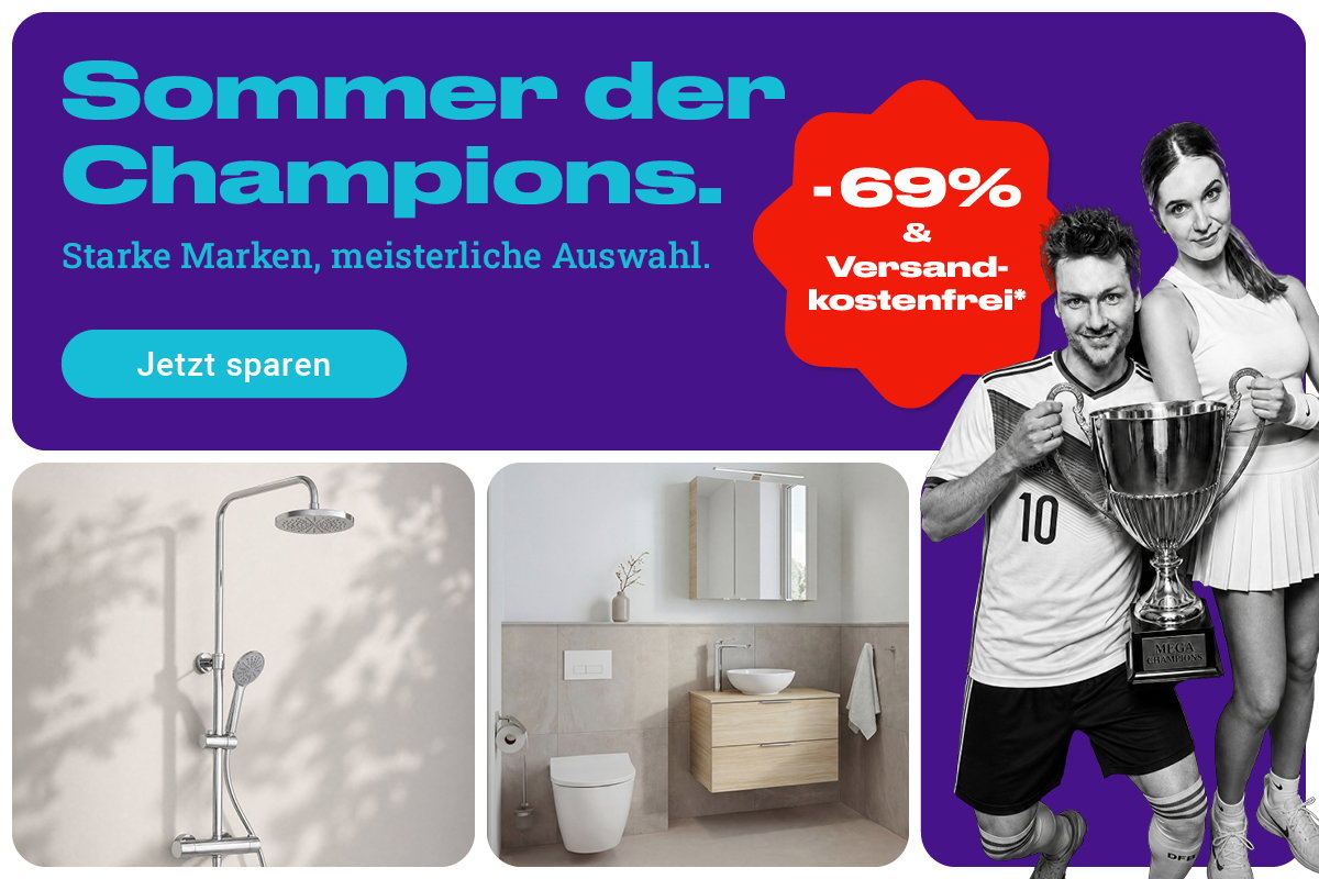 Champions-Deals bei MEGABAD entdecken