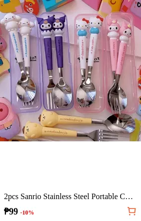 2pcs Sanrio Stainless Steel...