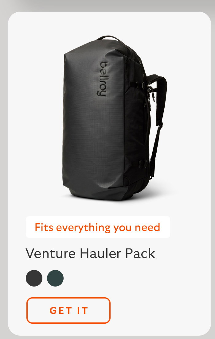 [Product name] Venture Hauler Pack [Starburst] Fits everything you need