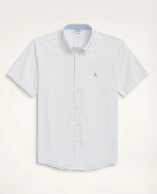 Image of Stretch Non-Iron Oxford Button-Down